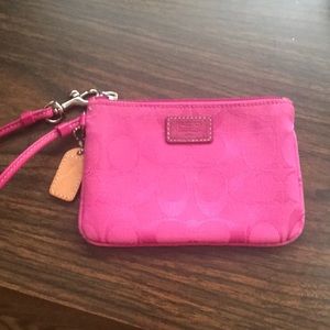 Coach wristlet
